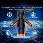 CyberSkin The Wing USB Rechargeable Thrusting & Massaging Auto Masturbator with Heater - Image 2