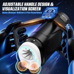 CyberSkin The Wing USB Rechargeable Thrusting & Massaging Auto Masturbator with Heater - Image 3