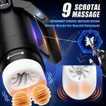 CyberSkin The Wing USB Rechargeable Thrusting & Massaging Auto Masturbator with Heater - Image 5