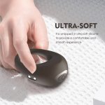 Alan 10 Function Remote Control Rechargeable Silicone Cock Ring - Image 2