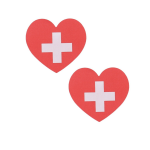 Nurse Nipple Pasties - Heart