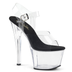 PLEASER SKY-308 CLEAR-BLACK/CLEAR
