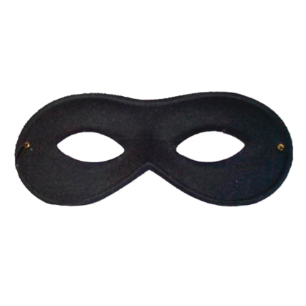 Round Black Eye Mask