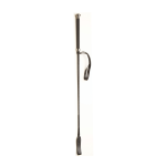 Riding Crop With Metal Ferrule & Cap